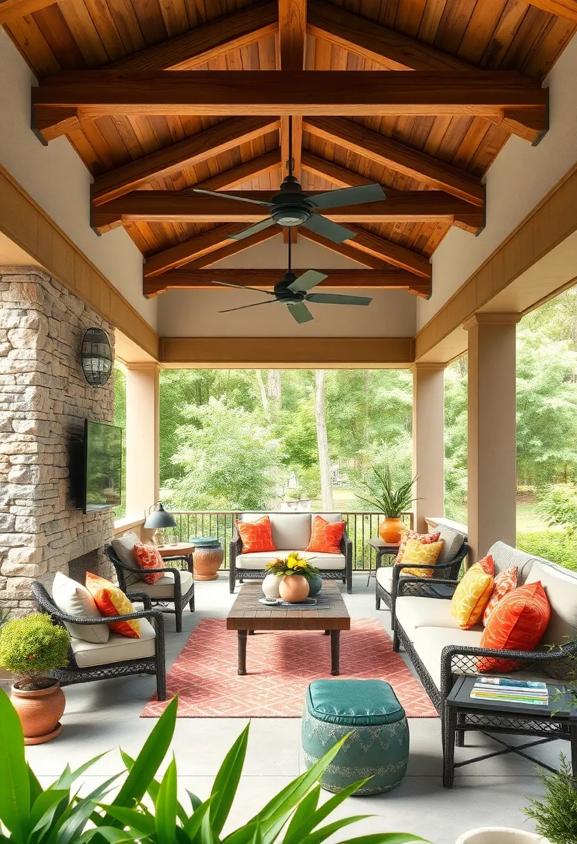 Exposed Wood Beams: Add architectural‍ interest and warmth with natural wood beams overhead