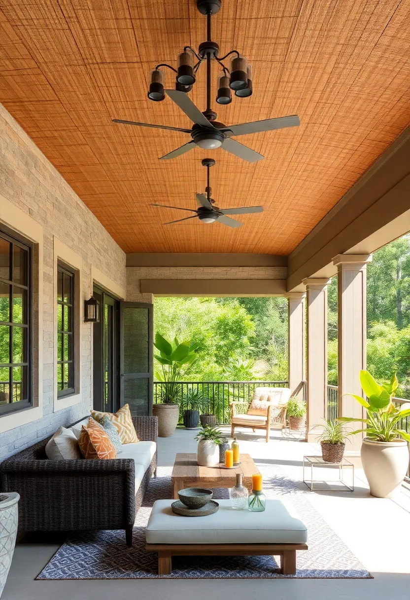 Natural ⁣Bamboo Panels: Bring⁢ an exotic, tropical vibe​ with eco-friendly bamboo ceiling coverings
