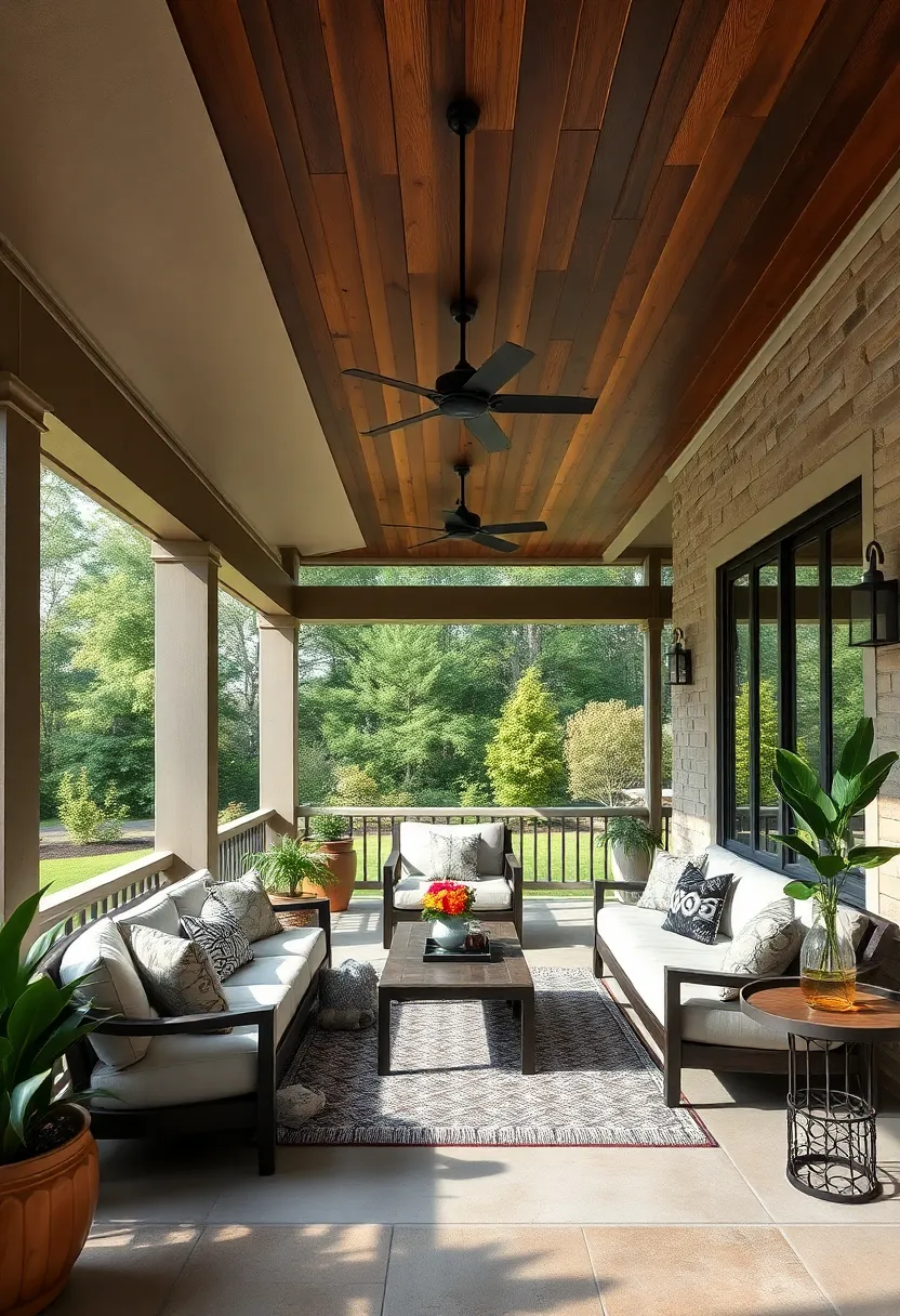 Reclaimed Wood Ceiling: Integrate ⁤sustainability and history by using ⁤repurposed wood with character