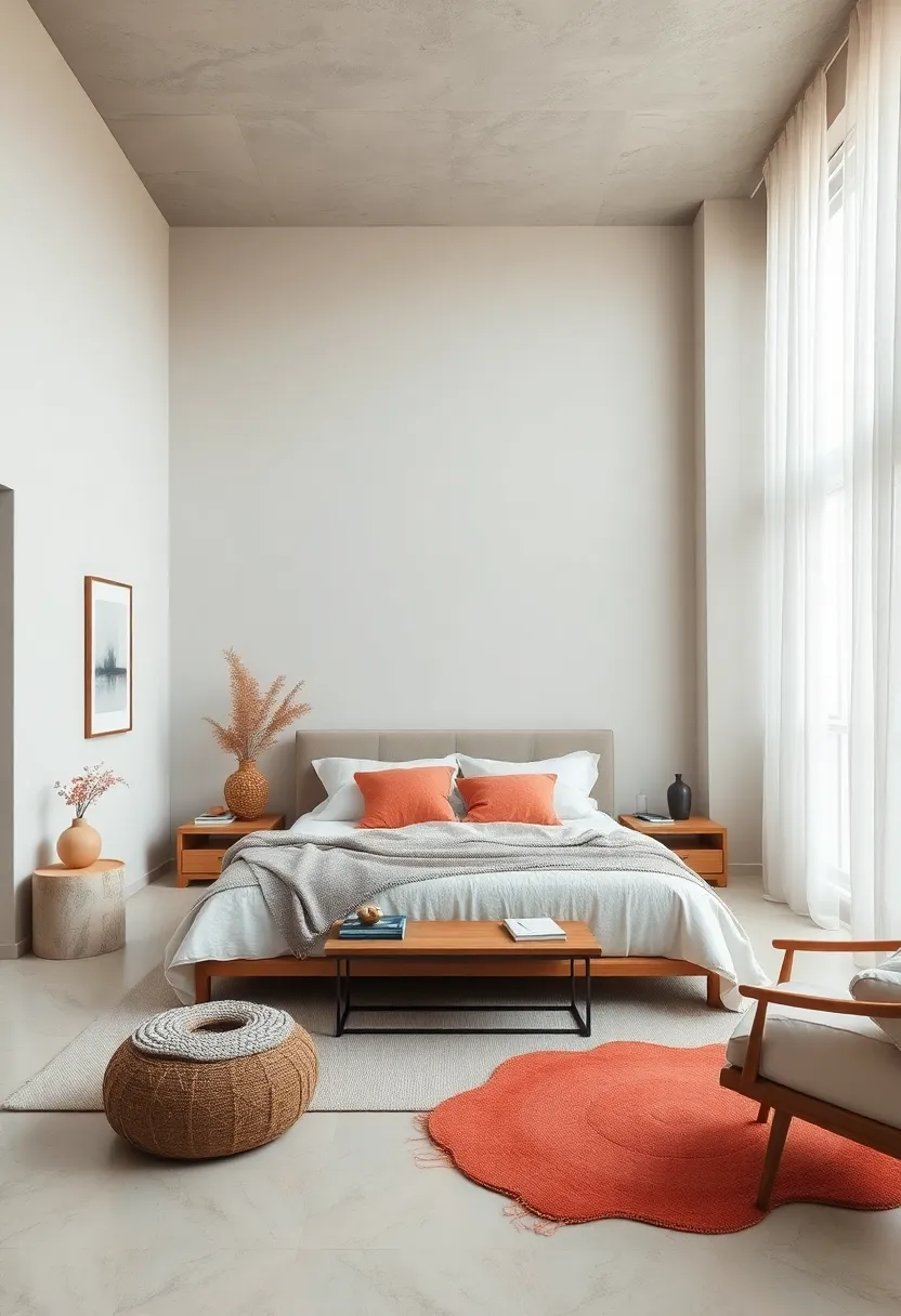 Choose‌ a calming, neutral color palette to⁣ instantly create‍ a sense⁤ of openness and⁣ tranquility
