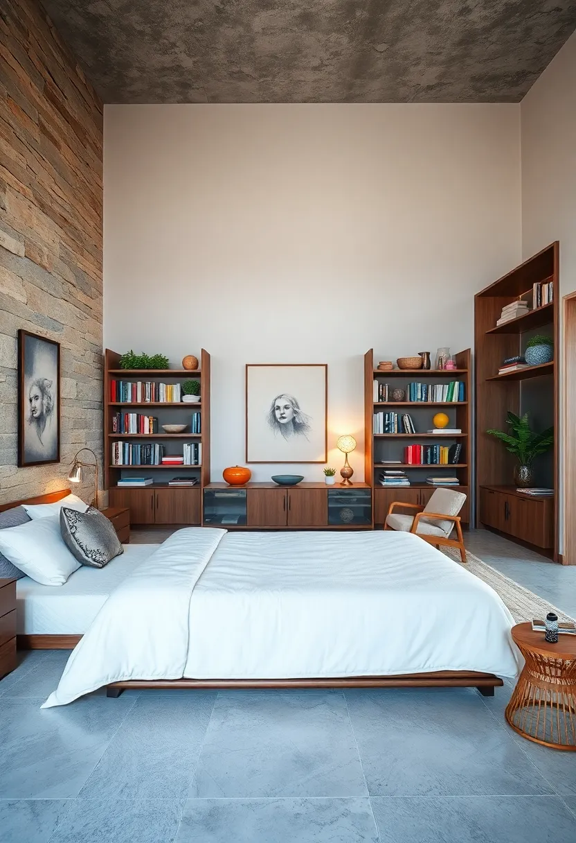 Avoid overstuffed bookshelves by‍ rotating books or displaying them elsewhere