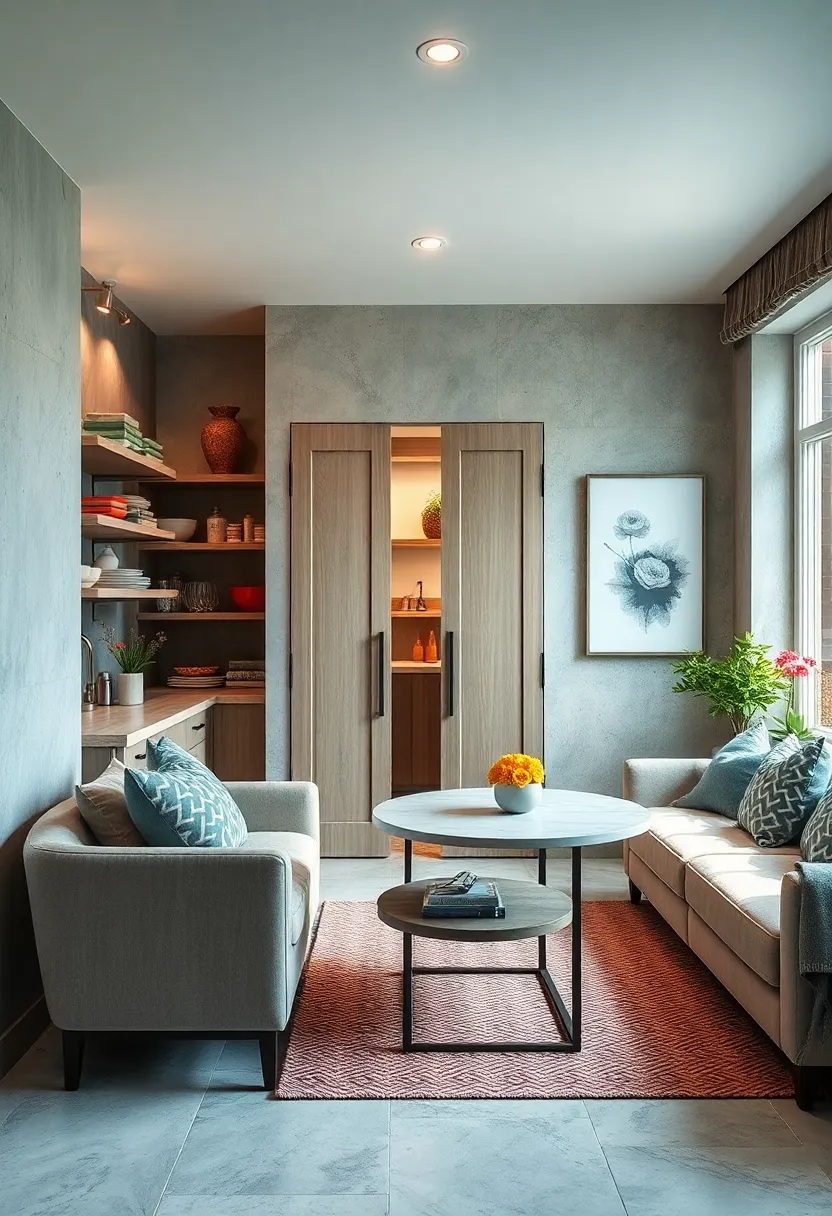 Hidden pantry doors ⁣that double as statement‌ walls or ⁤art pieces