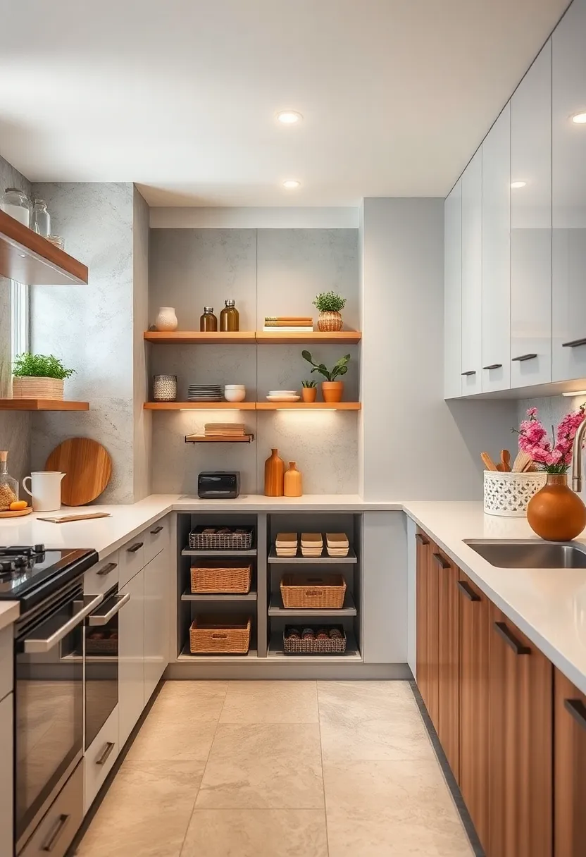 Multi-tiered ‍lazy Susans that optimize deep cabinet⁤ corners