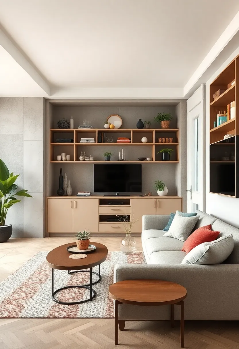 Create symmetrical shelving arrangements to bring harmony ⁢and ⁤balance ‍to ⁣your small⁤ living and dining areas