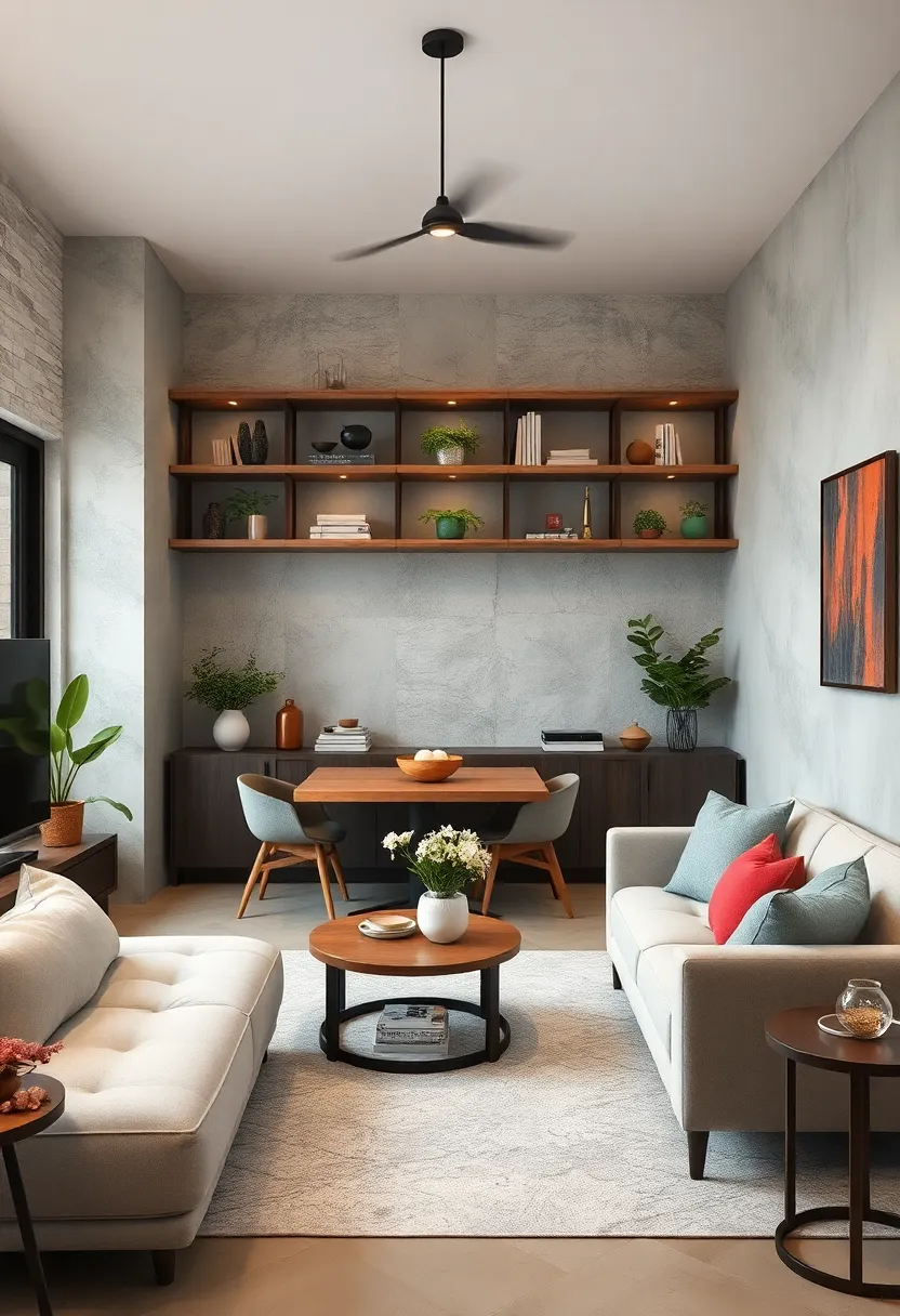 Use clear or light-colored shelving materials to keep the ‍design light and prevent visual heaviness