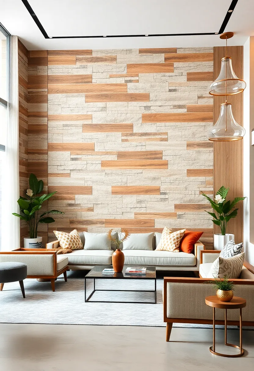 Plank Walls with mixed​ Materials – ‌Blend wood ‍with metal⁤ or stone planks⁣ for‌ a layered, textural contrast