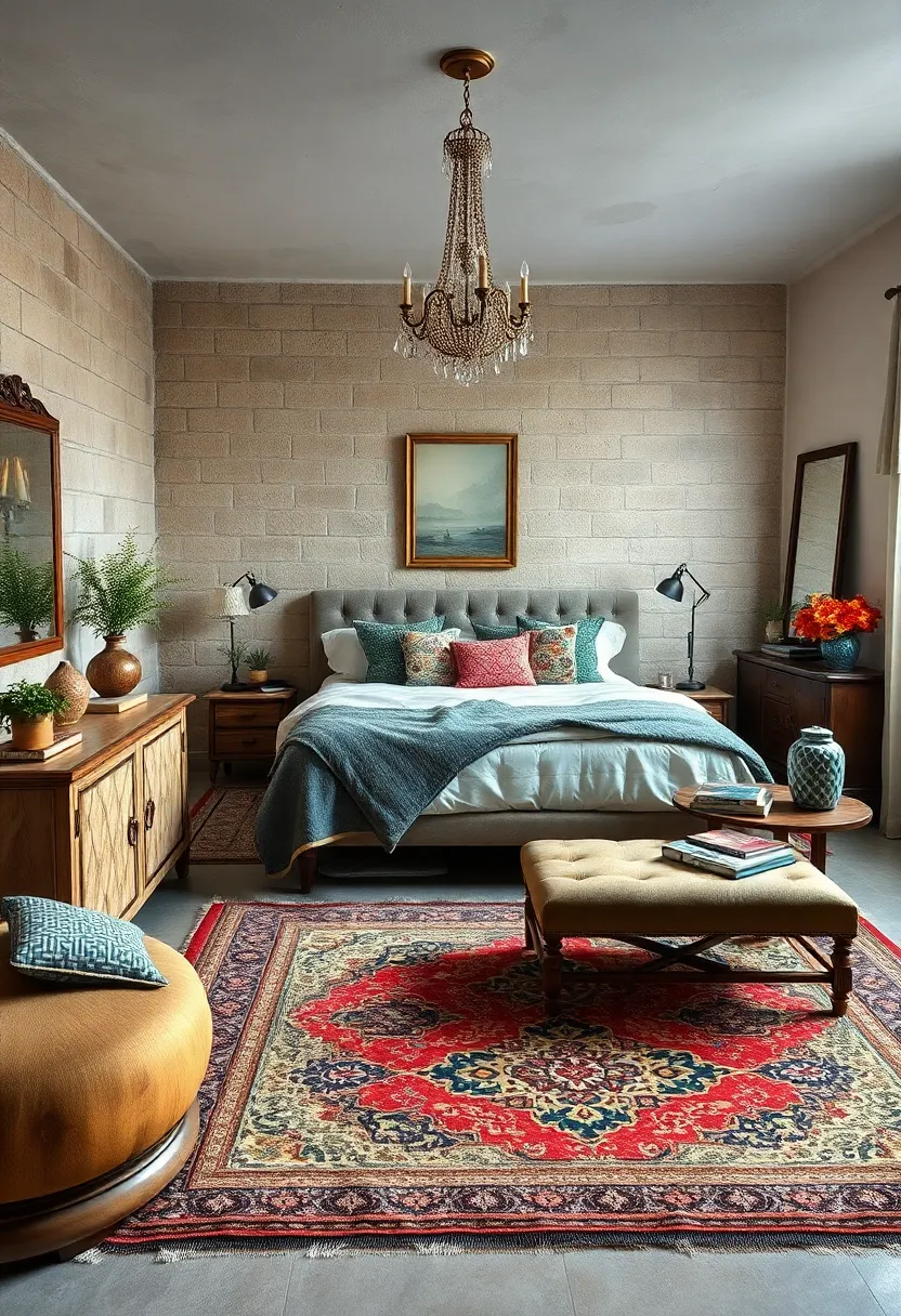 Bring in antique rugs with​ intricate patterns to add warmth and⁣ texture underfoot