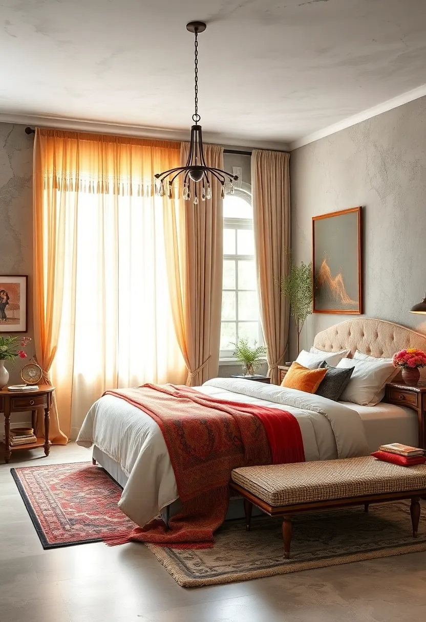 Choose heavy ​drapes with ​tassels and fringes ⁤to complement the vintage vibe