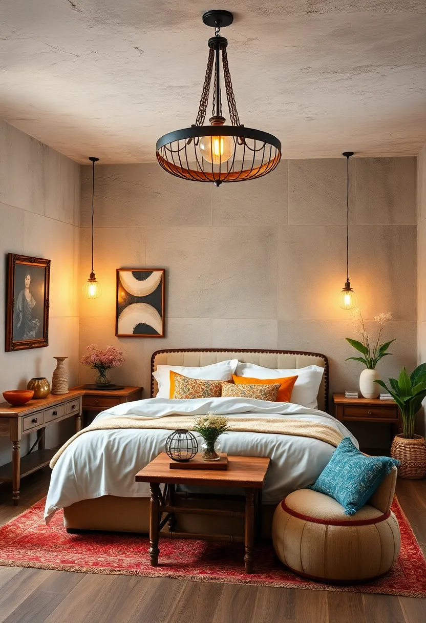 Hang ‍vintage-inspired ‍chandeliers⁢ or pendant lights for ⁢subtle, warm illumination