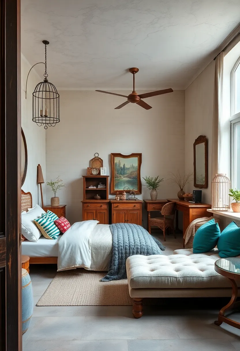 Place ⁤decorative birdcages or vintage hat stands in corners⁤ for charming accents