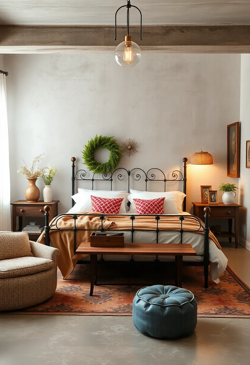 Use vintage⁤ trunks or ⁢suitcases as stylish and functional storage at the foot of the ⁣bed