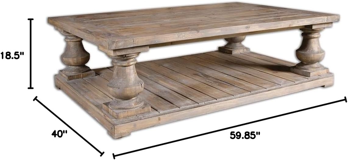 Our Honest Take on The Stratford Rustic Cocktail Table's Charm