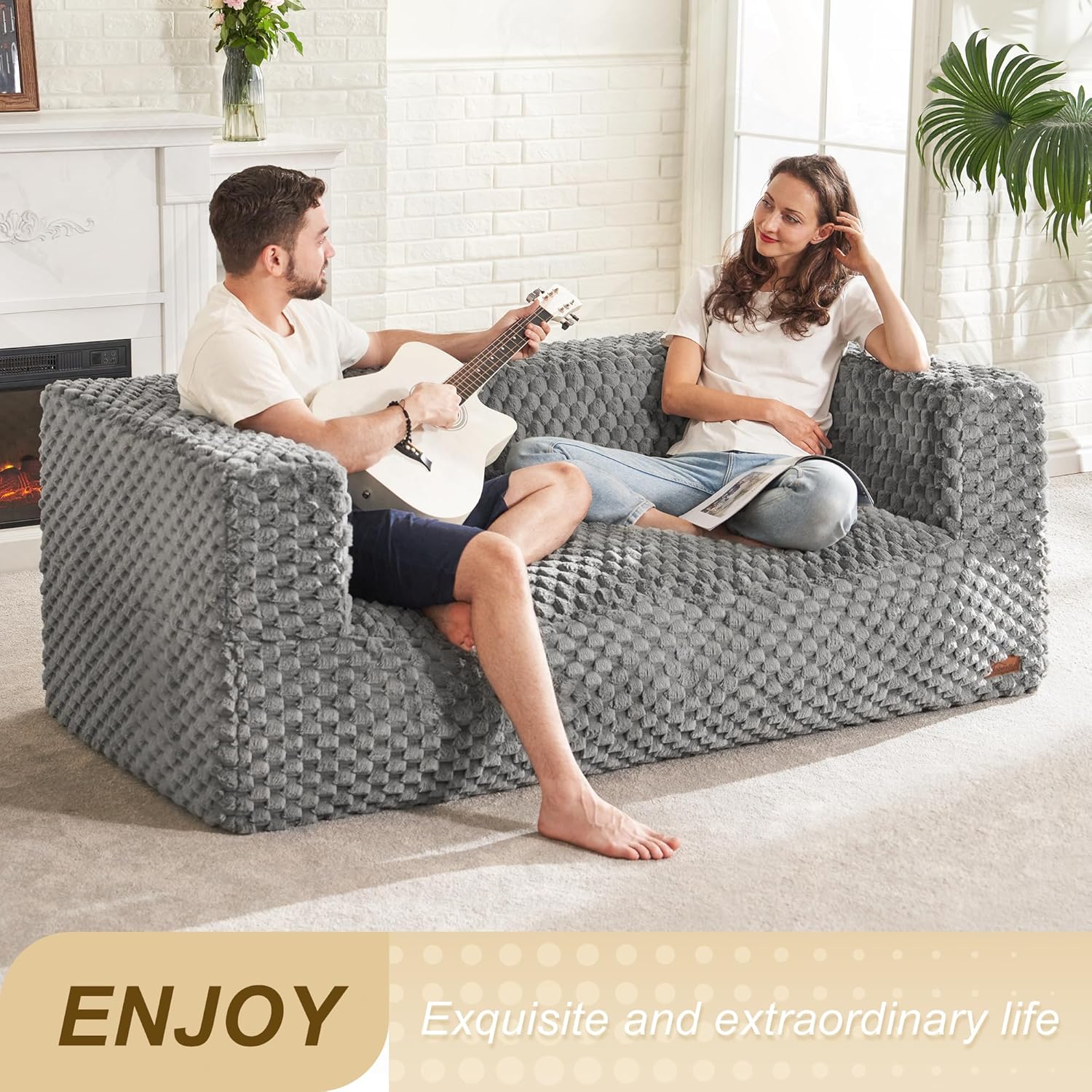 Our Honest Take: ‌Hobestluk Two-Seat Bean Sofa's Comfort‍ &⁢ style