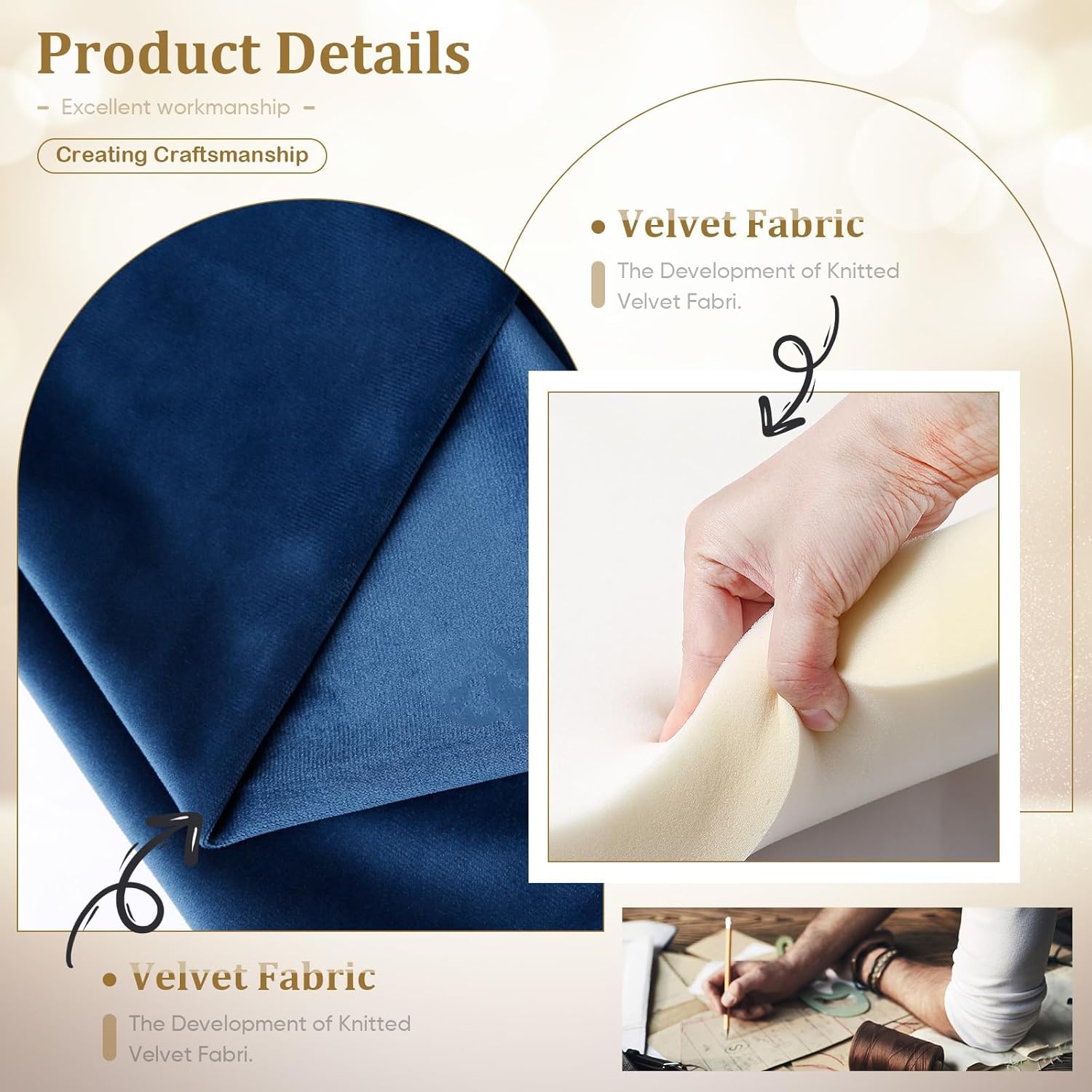 Our Take on the Velvet Sofa & Loveseat Set with Gold Legs