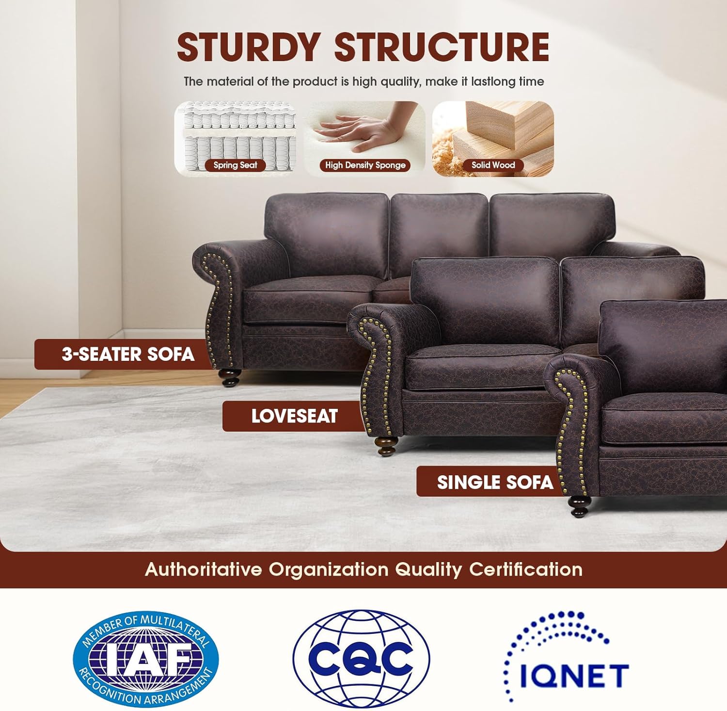 Our‍ Honest Take:‍ Mid-Century‌ Brown Sofa Set Comfort & Style