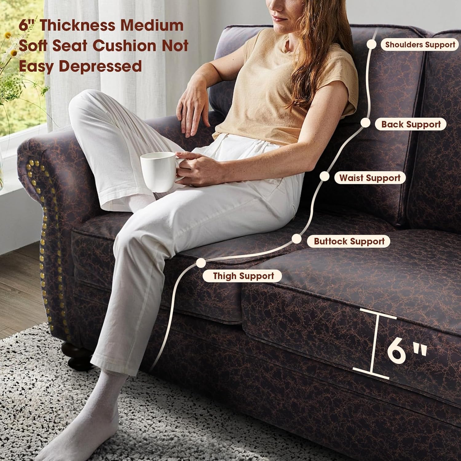 Our Honest⁢ Take: Mid-Century Brown‍ Sofa‍ Set Comfort & Style