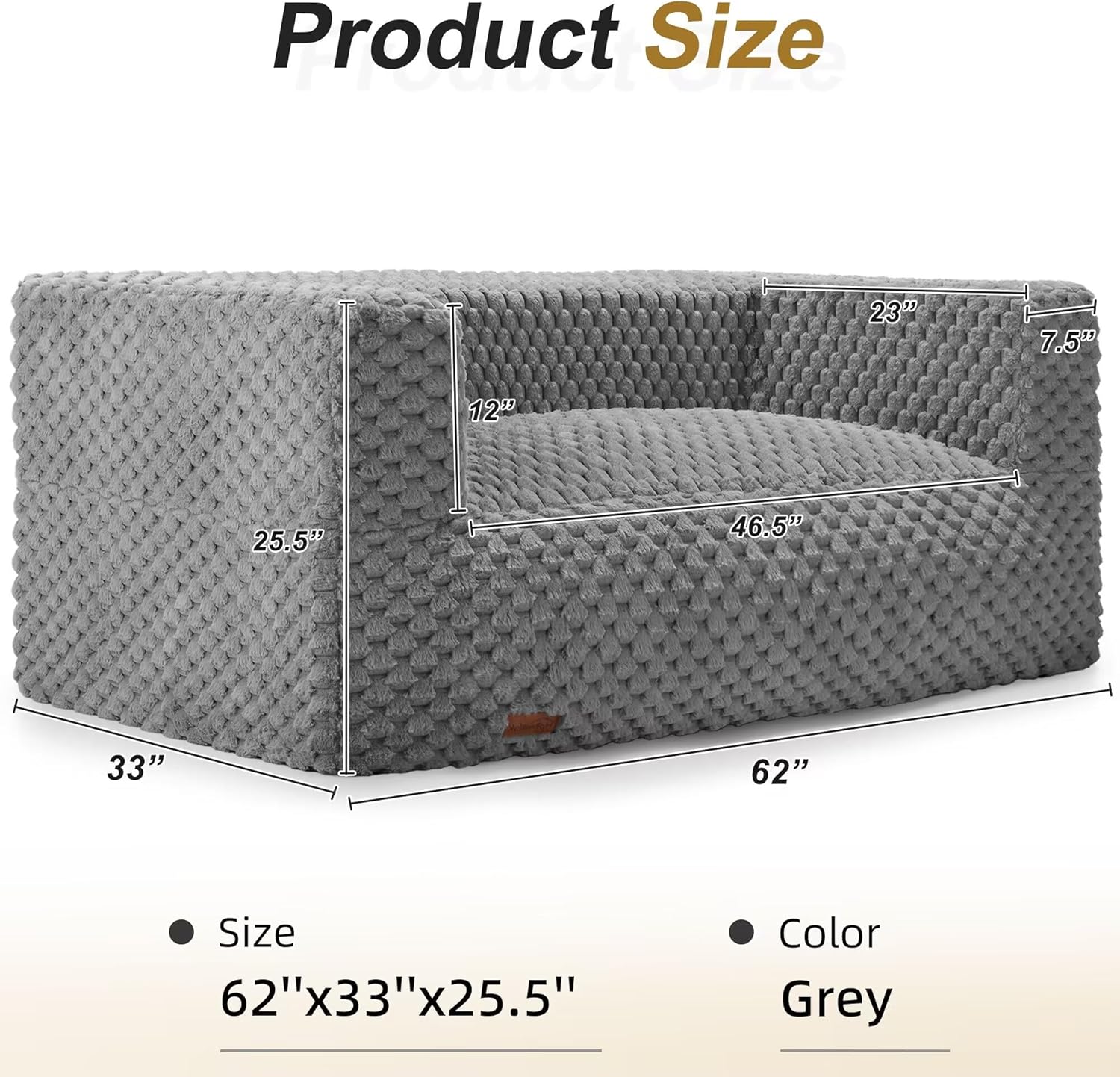 Our Honest Take: Hobestluk Two-Seat Bean Sofa's Comfort & Style