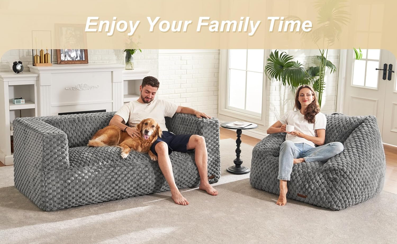 Our Honest Take: Hobestluk Two-Seat Bean Sofa's Comfort & ⁣Style