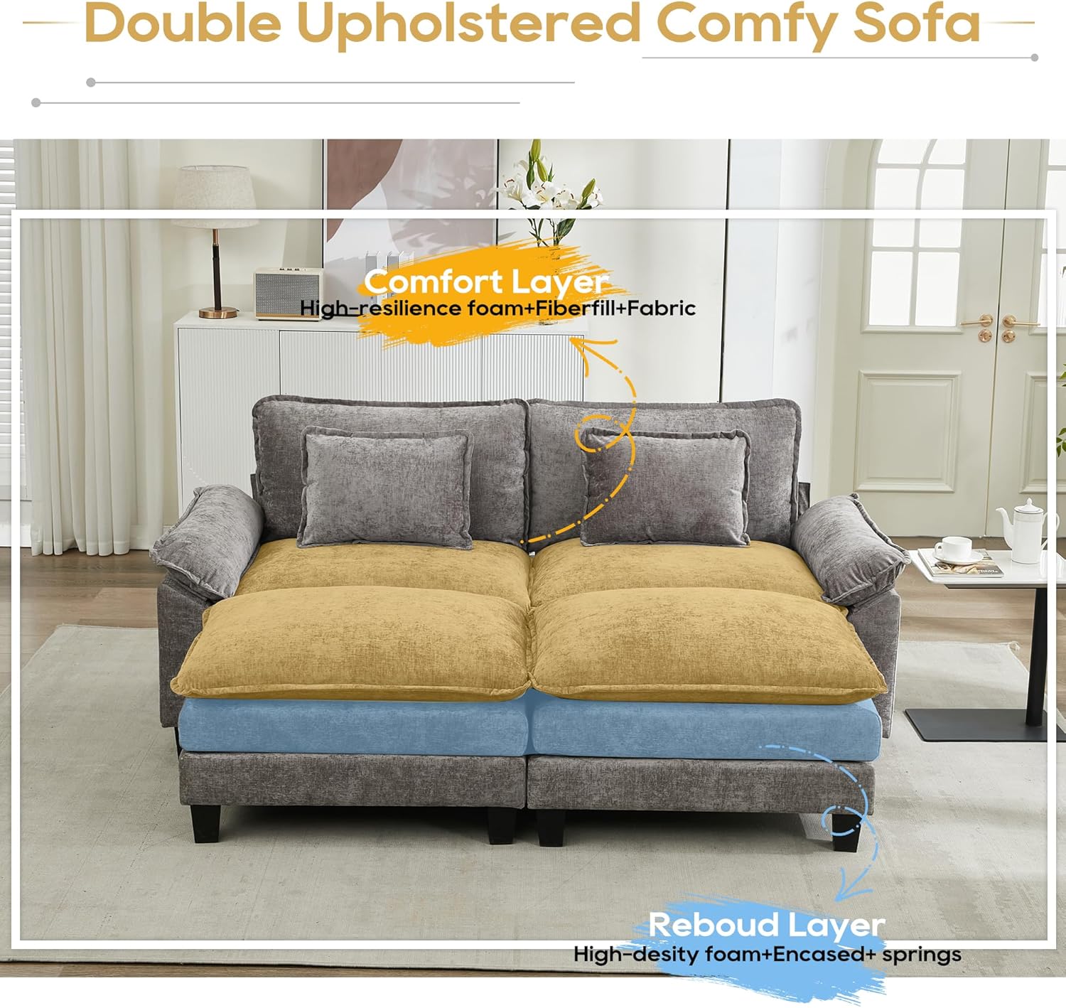 Our Honest‌ Take on the URRED Comfy Cloud Modular‍ Sofa</br>“></p>
<p>For a cozy <strong>urban ‌apartment living room</strong>, this ⁢sectional’s compact yet spacious design fits perfectly without overwhelming the space. The reversible chaise allows flexibility​ – we can position it to open up the room⁢ or create a more intimate seating arrangement.Its deep seats paired with ‌plush pillows make it ideal for‍ lounging after a long day, while the ottomans offer extra versatility, doubling as footrests or additional seating when​ guests ​arrive. The <a href=