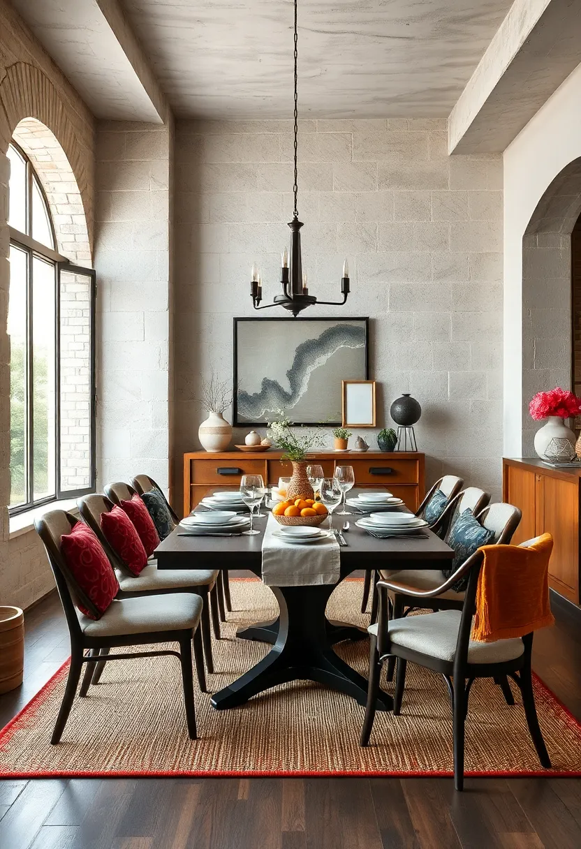 Display Vintage or​ Mismatched​ Dinnerware for‌ a⁣ Casual Eclectic Feel