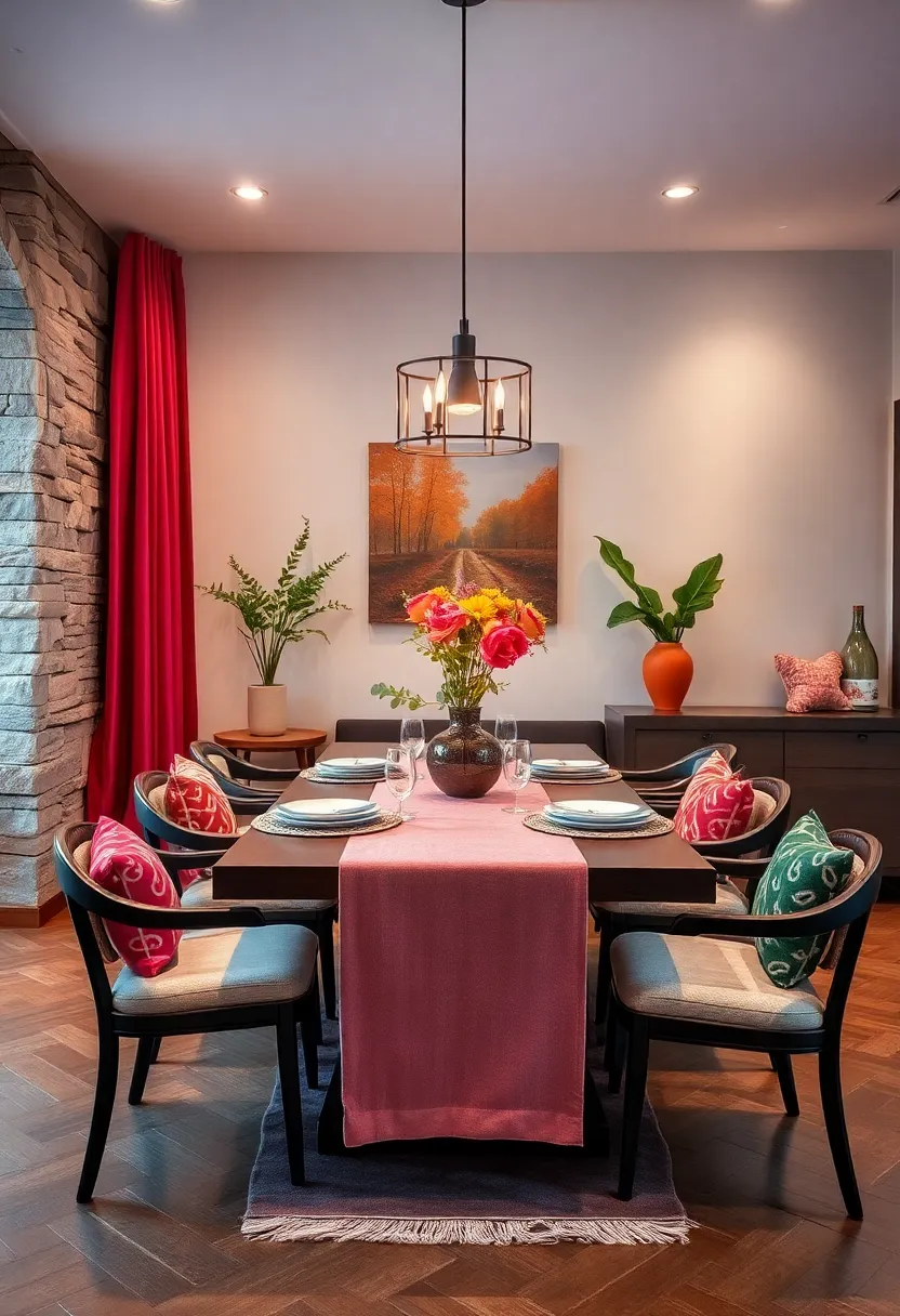 Incorporate a Stylish table Runner‍ for an Easy and affordable Upgrade