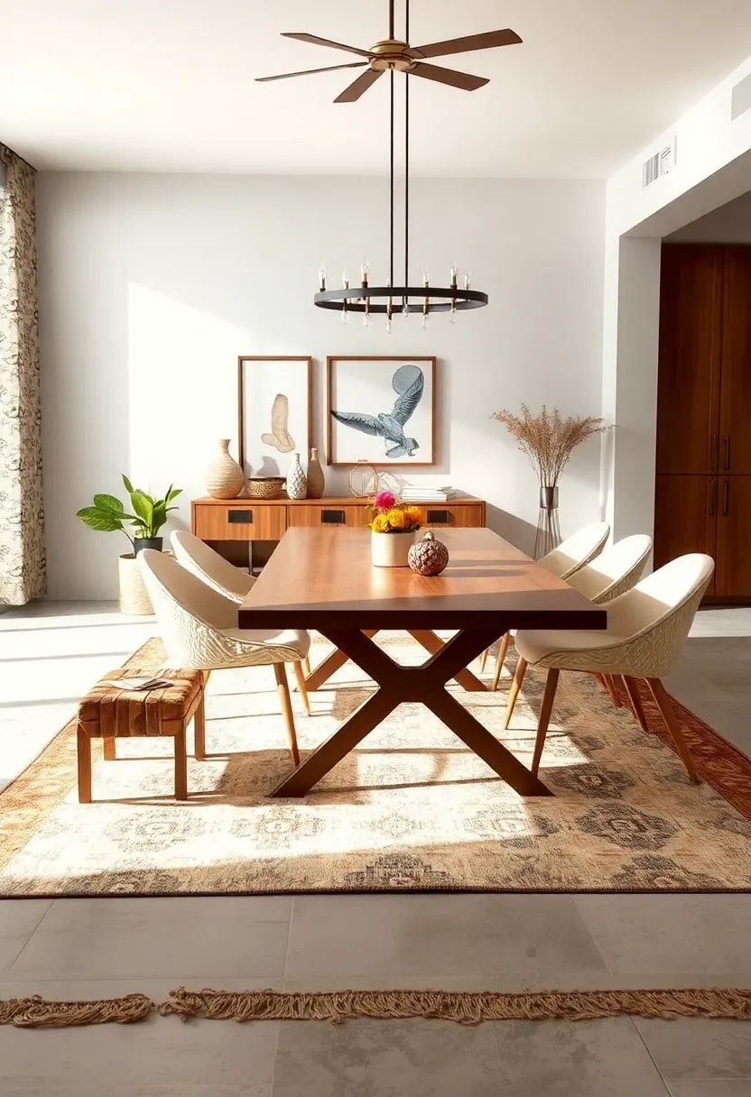 Layer‌ Rugs Underneath Your Dining ​Table to Define the⁢ Space Nicely