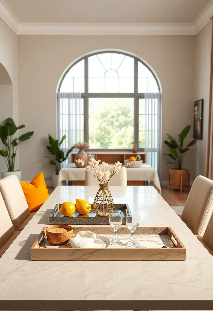 Use Decorative⁢ Trays to⁢ organize and Elevate​ Everyday⁣ Items on ‍Your table