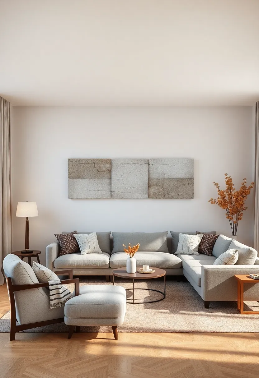 Concrete or Stone Wall⁤ Art: Natural textures in minimalist forms connect modern‍ style with ‍earthy⁢ elements