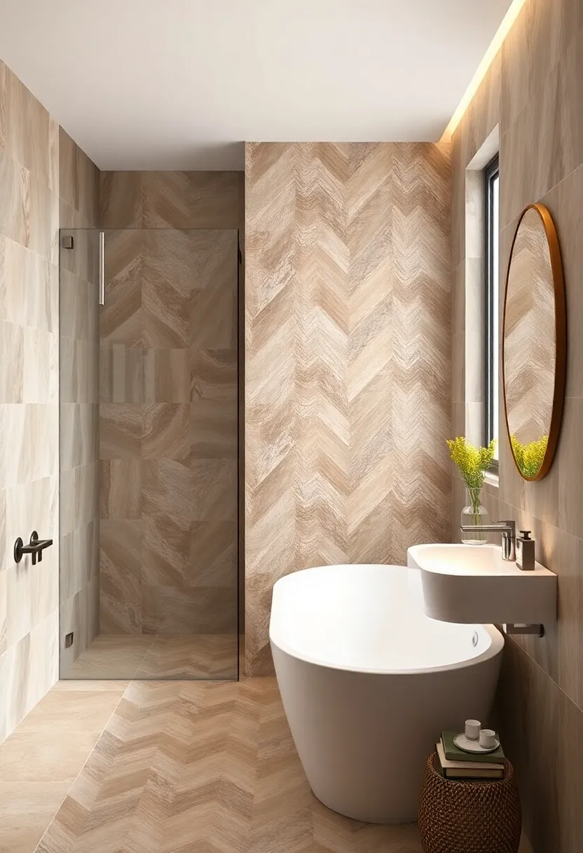 Warm Gold Accent ‍Tiles to Elevate with ‍a Touch ⁣of ‍Glam