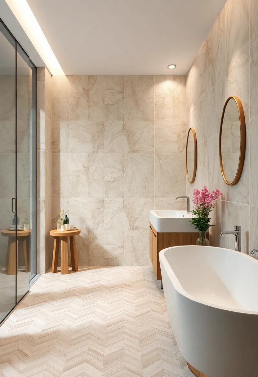 Creamy Beige⁤ Marble for a Soft, Luxurious Finish