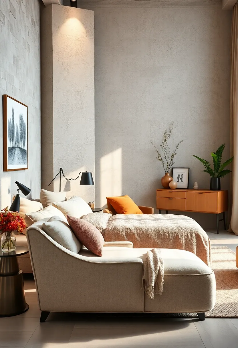 Classic Slipper Chair in Soft Fabric