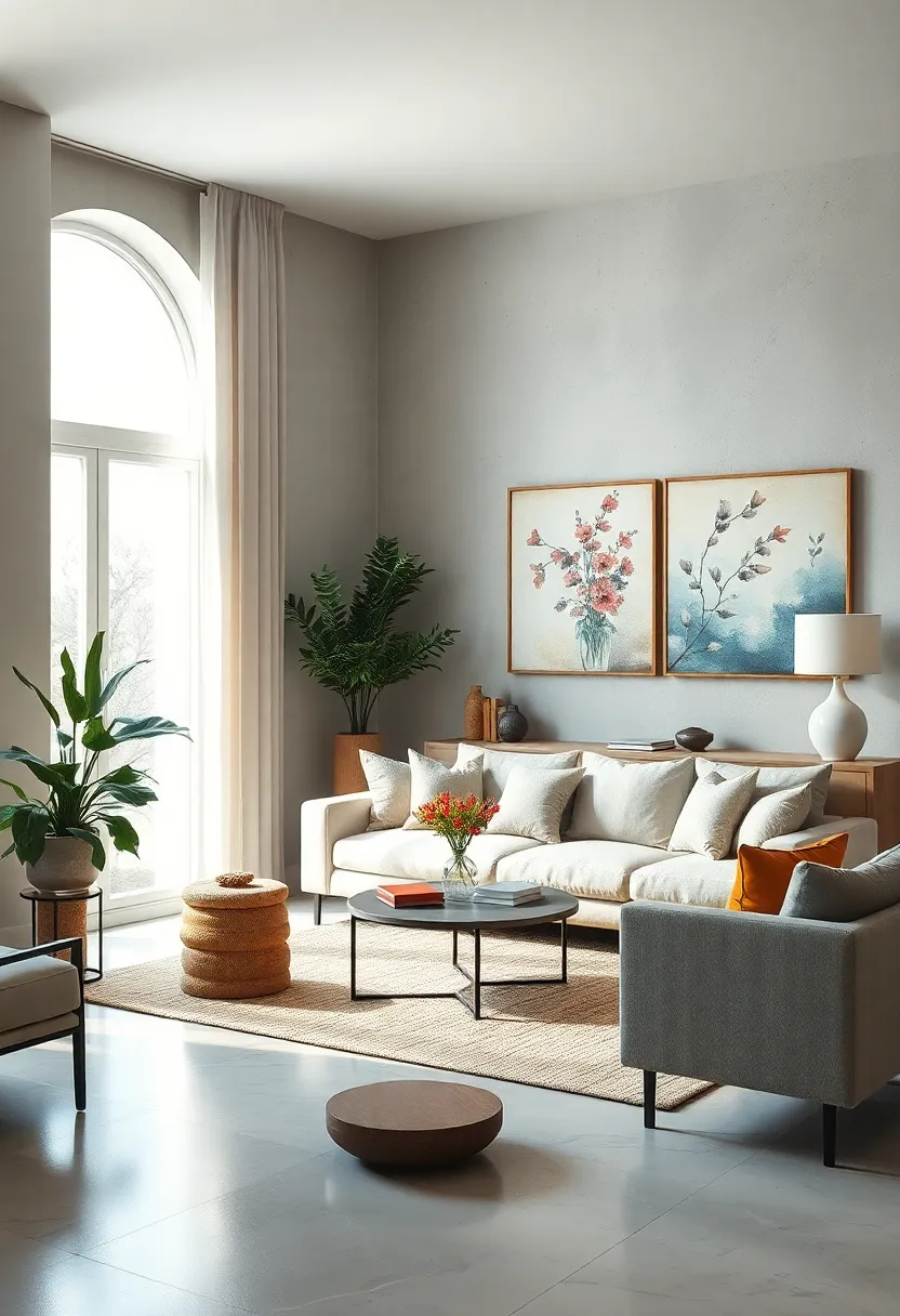 A maximalist ⁤den bursting with pattern and color, underpinned by ‍a monumental ​vintage mural that ties the ‌look together