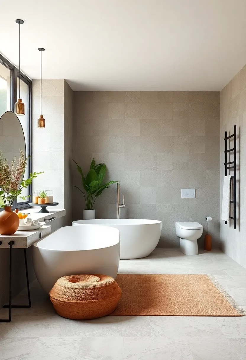 Choose minimalist,eco-certified rugs made ⁣from recycled fibers or natural dyes