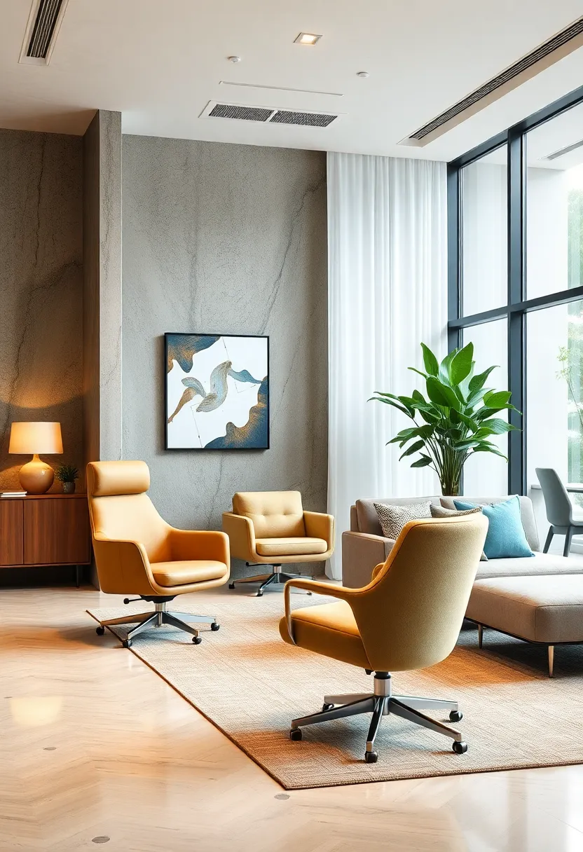 Invest in ergonomic chairs that‍ blend comfort⁤ with modern design