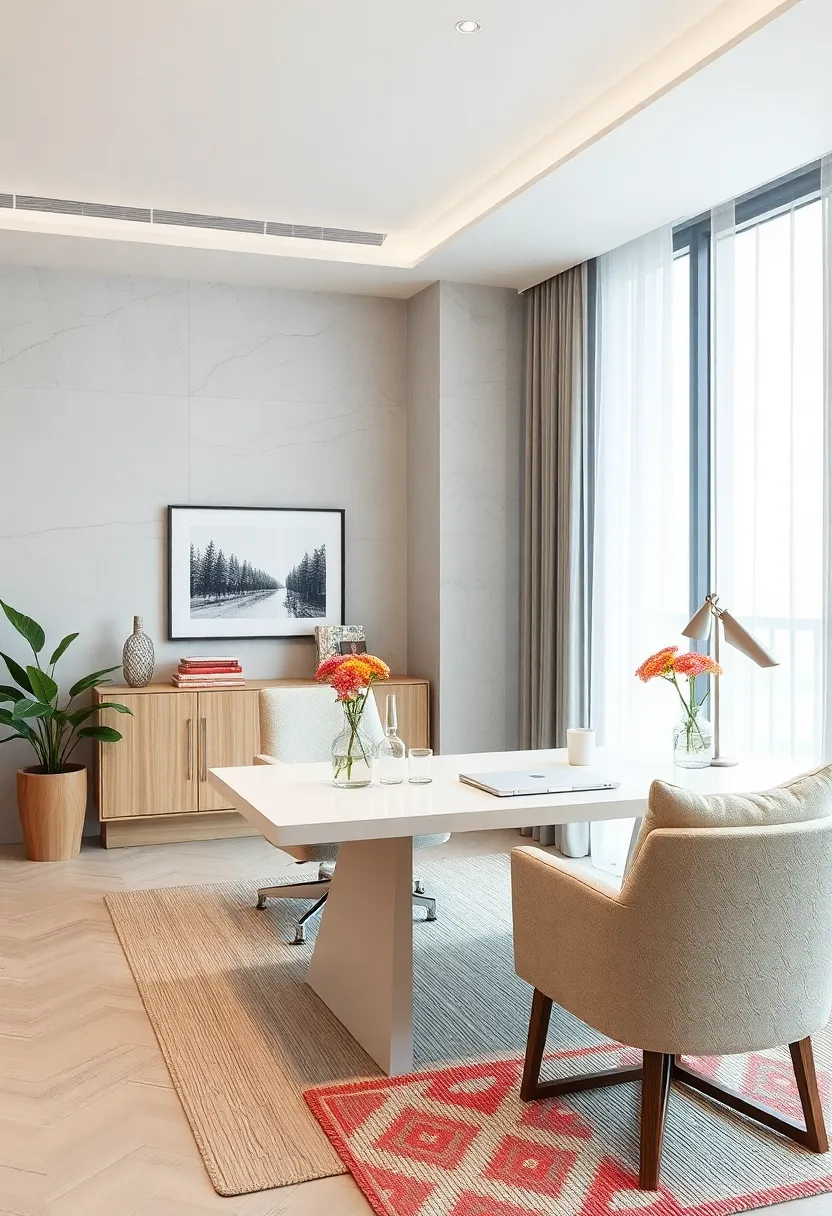 Opt for glass desk accessories‍ to maintain⁤ an⁤ airy and‍ light ⁤feel