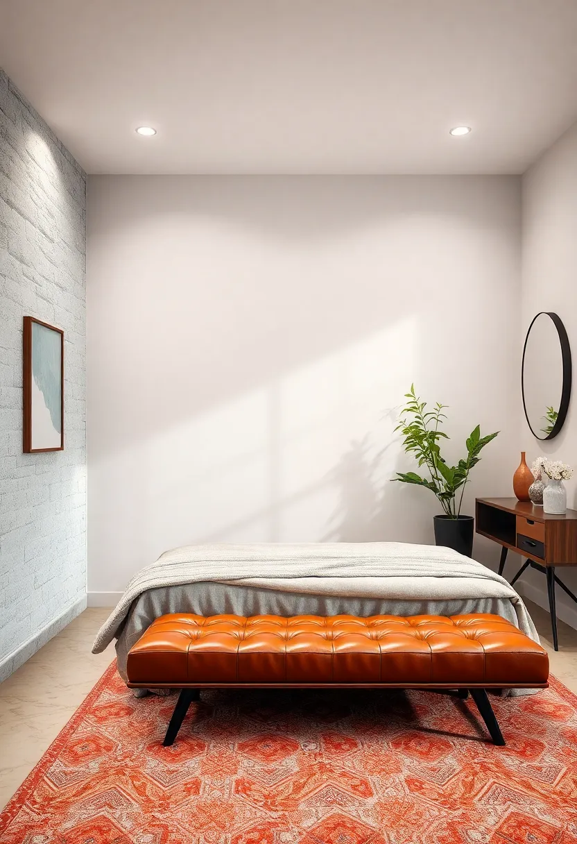 Compact and ‌cozy: ‍Perfect for ​small bedrooms, this narrow faux leather bench ⁤maximizes seating without taking up too much space