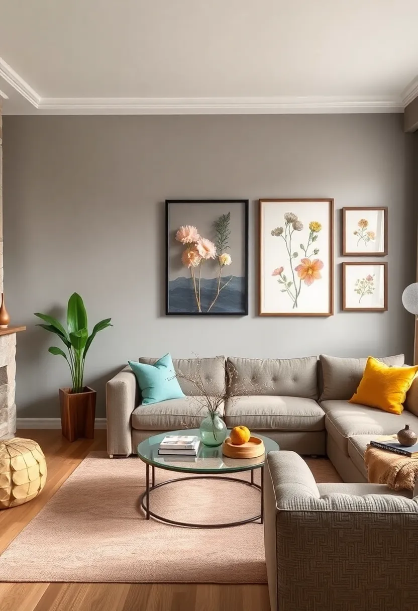 Hang an eclectic mirror surrounded by​ small artworks to ⁤expand‍ space visually while‍ keeping style ⁢eclectic