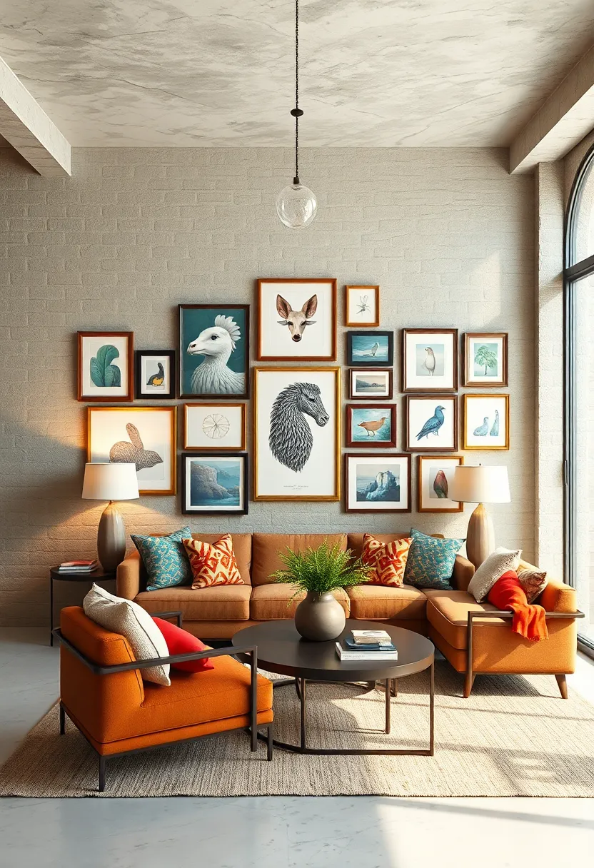 Layer small framed artworks​ in clusters to build ⁤a‍ cozy, collected-over-time ‌vibe