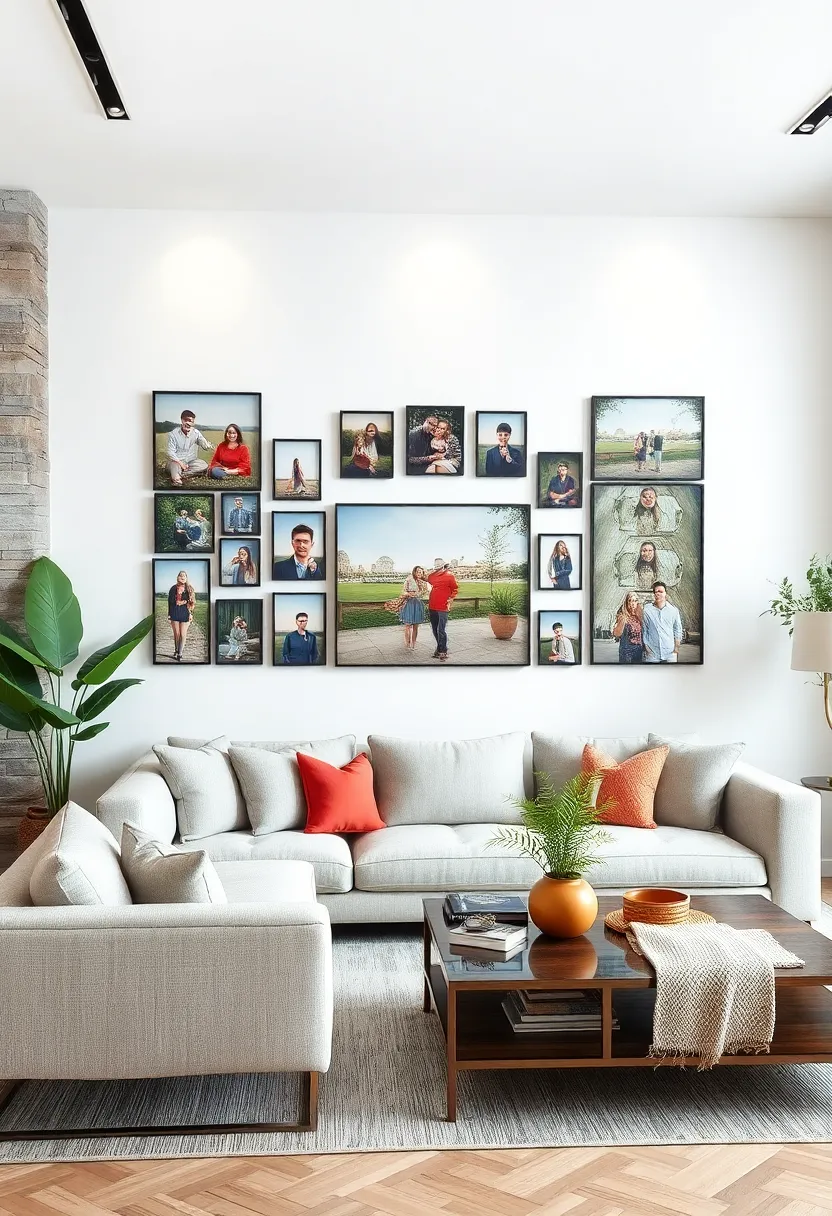 Seasonal photo Rotation: Use a​ display system to rotate family photos ⁣according to seasons or holidays to keep your‌ decor relevant