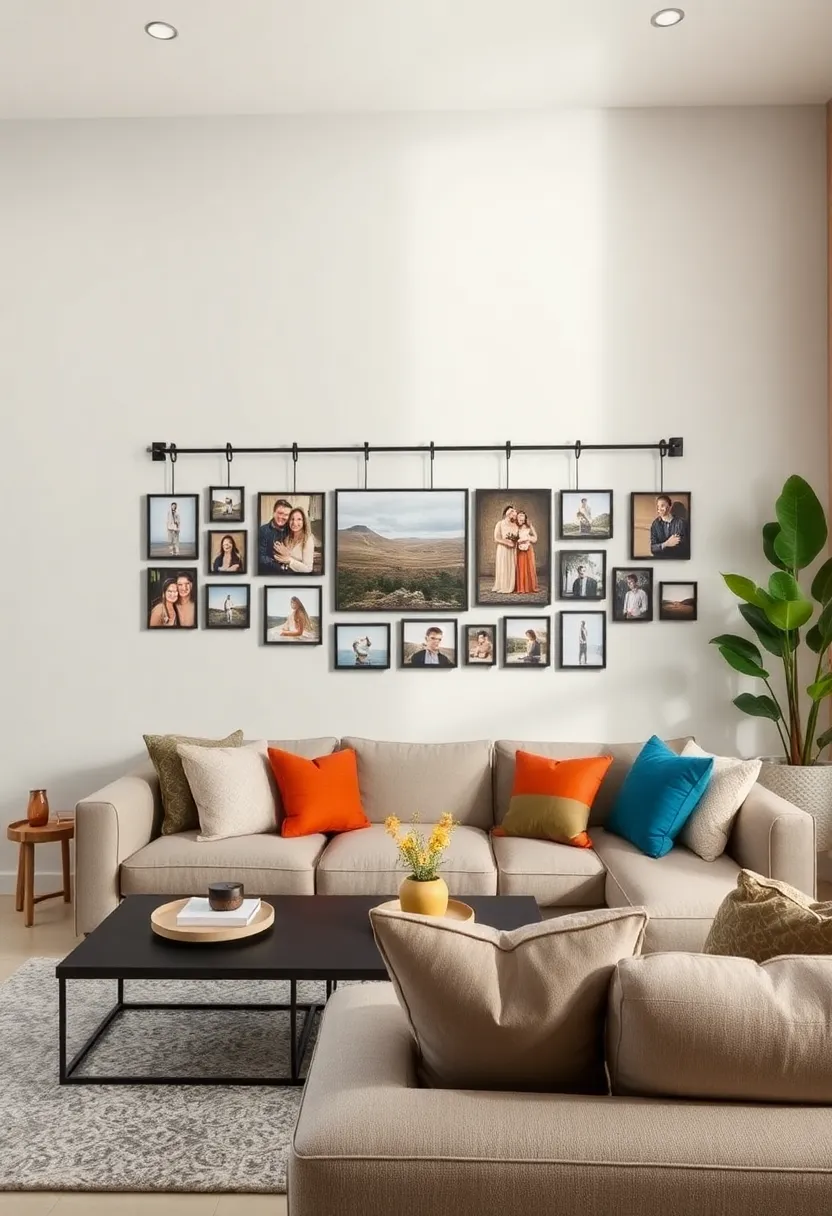 Floating Shelves ​Display: Use floating shelves to showcase framed photos alongside ⁤decorative objects for ​a layered look
