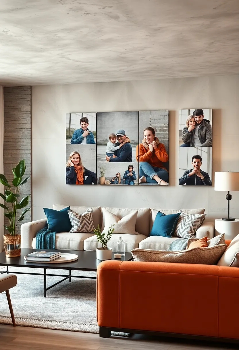 Canvas ​Prints: Turn favorite family photos into canvas prints for an artistic and textured wall display