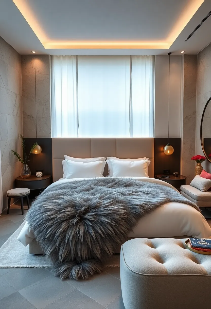 Add a Luxurious Faux Fur ‍Throw ⁣for Extra Comfort