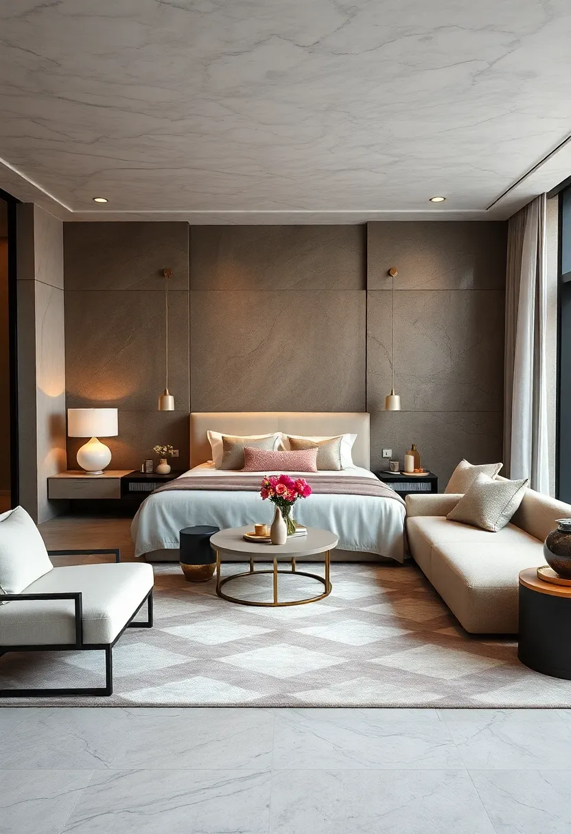 Select a Soft, Luxurious Area Rug to Anchor the Room