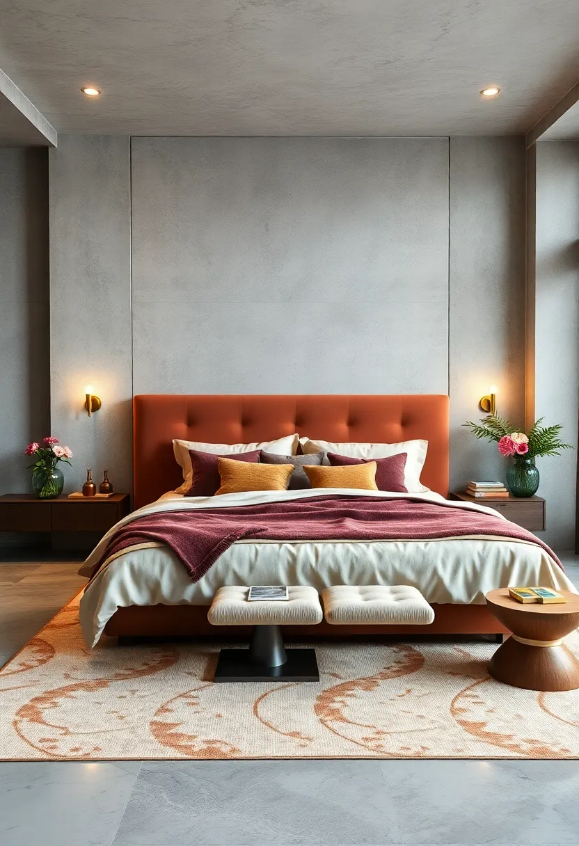 Oversized Headboards Upholstered in Velvet for a Touch of​ Luxury