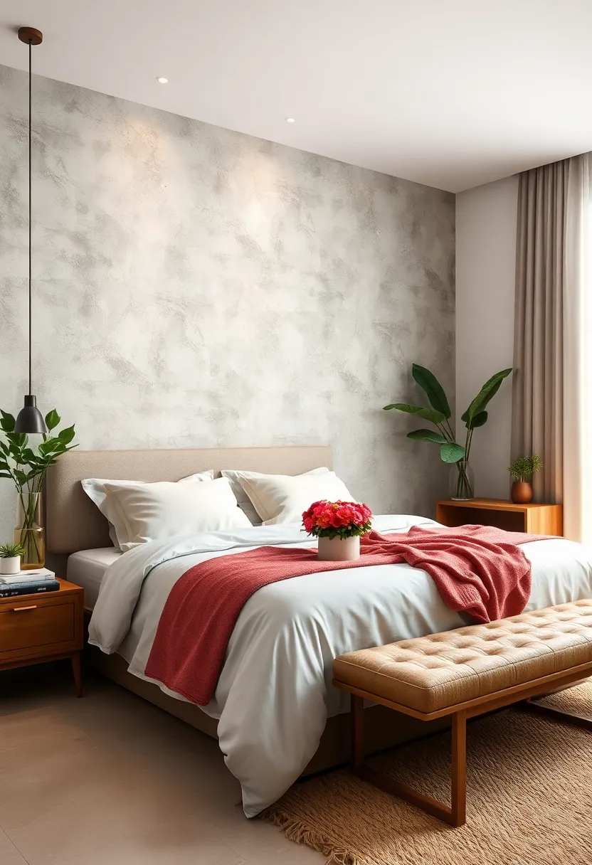 Adding Greenery ​and Fresh Flowers‌ to Bring Life and Freshness to the Bedroom