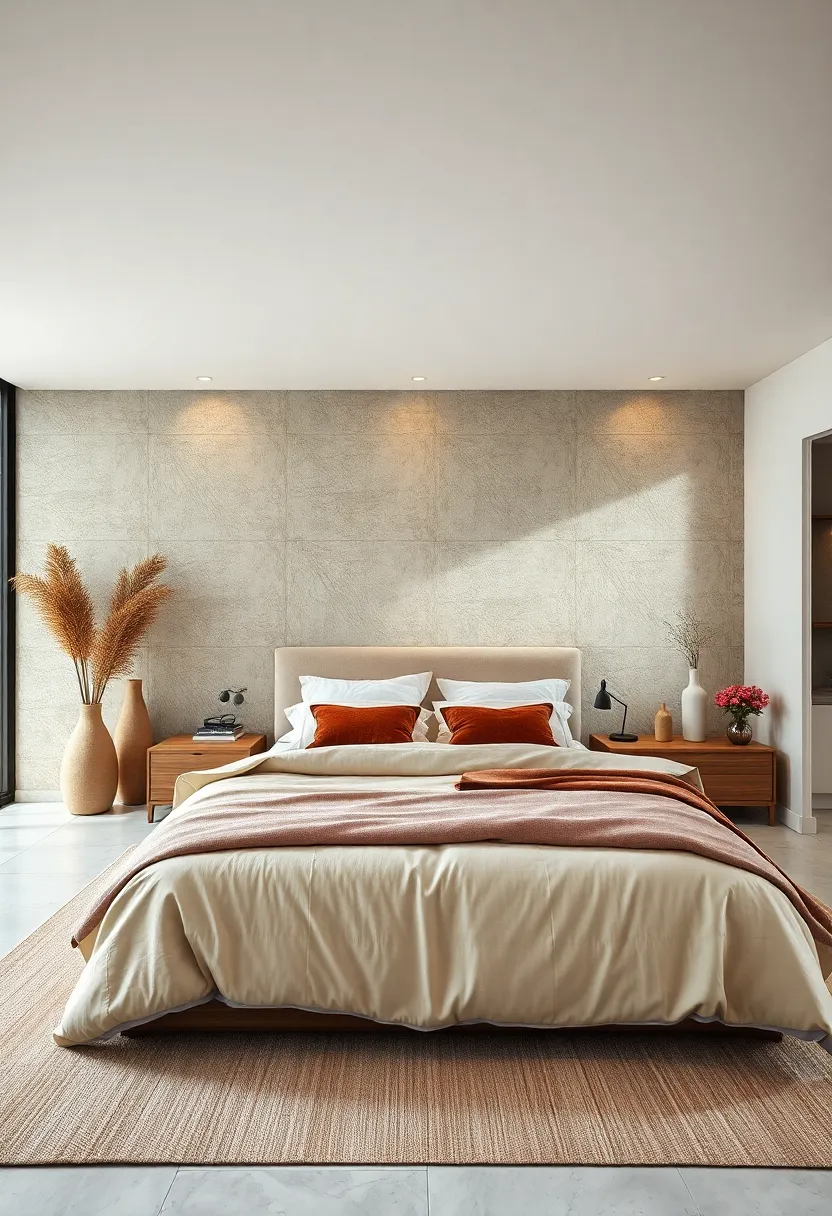 Neutral⁣ Tones Combined with Warm Textures to Create a‌ Calming ‌Atmosphere