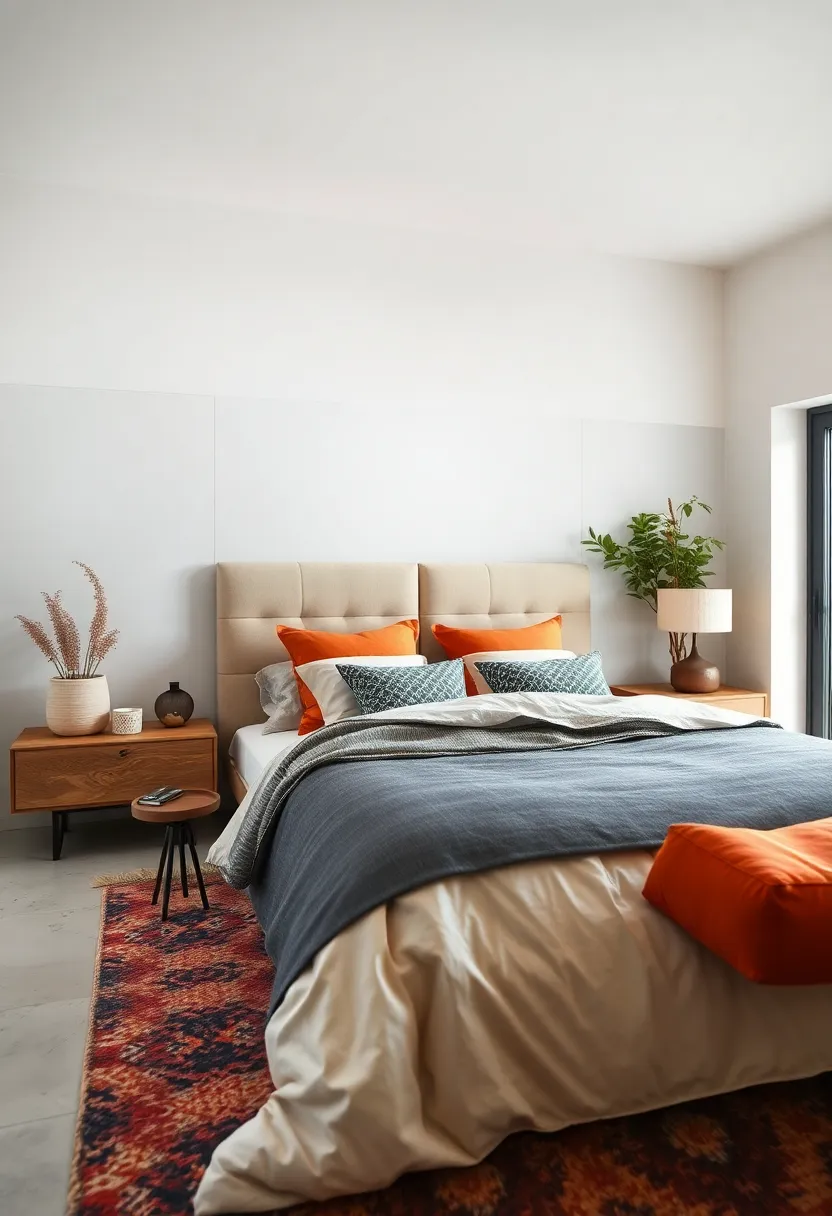 Mixing Patterns with ‌Solid ⁣Colors ​to Add Depth and Interest to the Bed