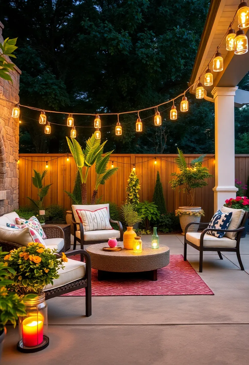 Mason Jar lanterns​ with Etched​ Designs:‍ Use glass etching techniques to personalize jars with patterns or quotes, adding customized outdoor charm