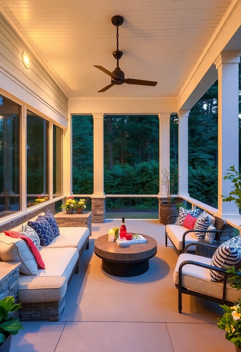 Storage-Integrated Seating –⁢ benches with hidden compartments underneath to keep blankets and outdoor essentials organized​ and accessible