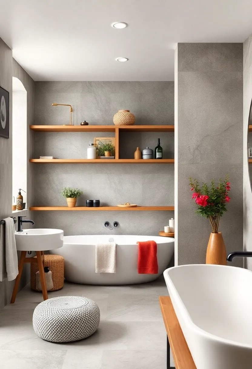Use minimalist open shelving to keep essentials accessible yet ⁢organized